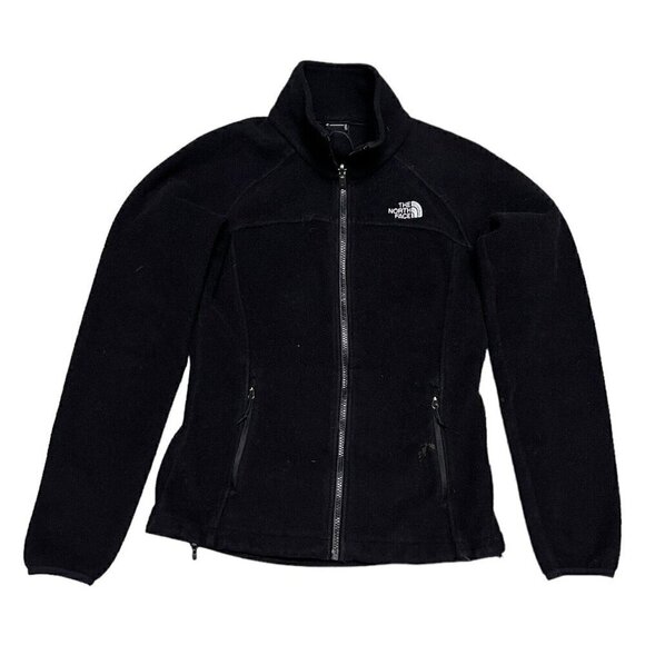 The North Face FLEECE Black Outdoor Light Designer Jacket Womens XS - Picture 1 of 6